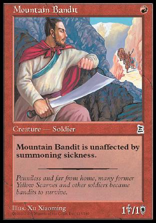 Mountain Bandit (Portal Three Kingdoms) Near Mint