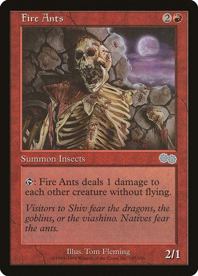 Fire Ants (Urza's Saga) Near Mint