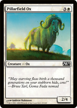 Pillarfield Ox (Magic 2013 Core Set) Heavy Play