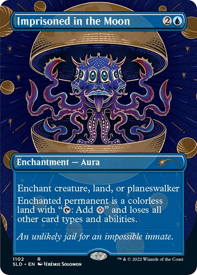 Imprisoned in the Moon (Borderless) (Secret Lair) Near Mint