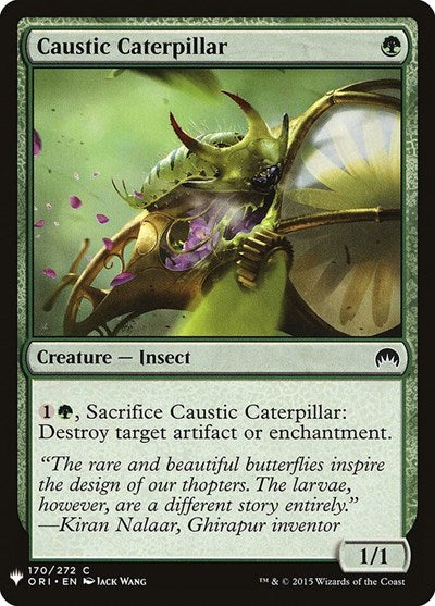 Caustic Caterpillar|0|0|0.00
