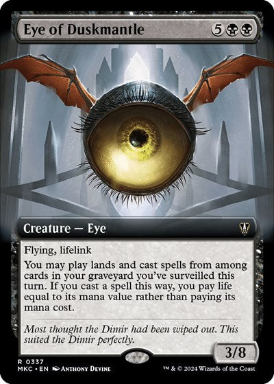 Eye of Duskmantle  Extended Art|1|0|0.00