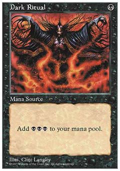 Dark Ritual (5th Edition) Heavy Play