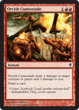 Orcish Cannonade (Conspiracy) Light Play