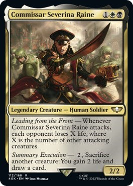 Commissar Severina Raine (Universes Beyond: Warhammer 40K) Near Mint