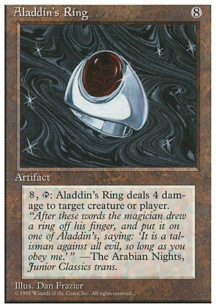 Aladdin's Ring (4th Edition) Damaged / Poor