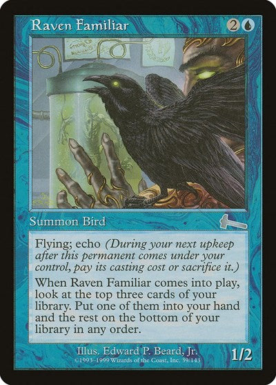 Raven Familiar (Urza's Legacy) Medium Play