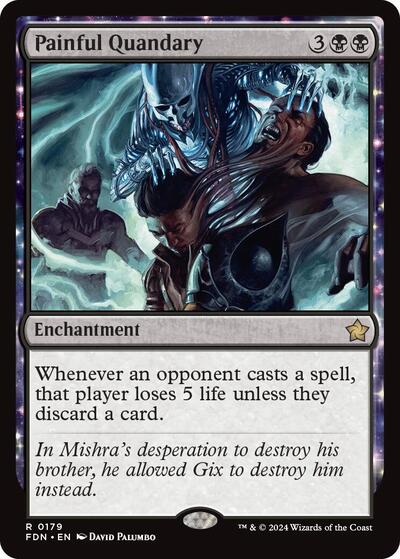Painful Quandary (Foundations) Light Play Foil