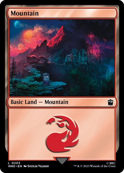 Mountain (0203) (Universes Beyond: Doctor Who) Near Mint