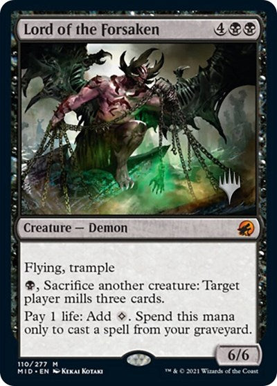 Lord of the Forsaken (Promo Pack: Innistrad: Midnight Hunt) Near Mint Foil