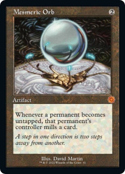 Mesmeric Orb (The Brothers' War: Retro Frame Artifacts) Near Mint Foil