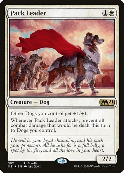 Pack Leader (M21 Bundle) (Promos: Unique and Miscellaneous) Near Mint Foil