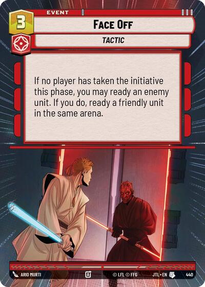 Face Off (Hyperspace) (Jump to Lightspeed) Near Mint