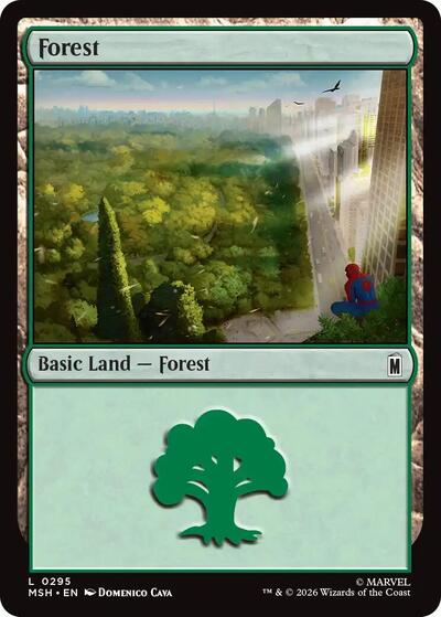 Forest (0295) (Marvel Super Heroes) Near Mint Foil