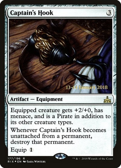 Captain's Hook (Promos: Prerelease Cards) Near Mint Foil