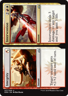 Integrity Intervention (Guilds of Ravnica) Light Play