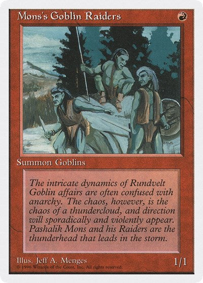Mons's Goblin Raiders (Introductory Two-Player Set) Near Mint