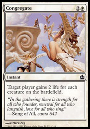 Congregate (Commander) Medium Play