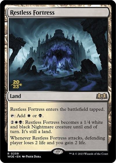 Restless Fortress (Promos: Prerelease Cards) Near Mint Foil