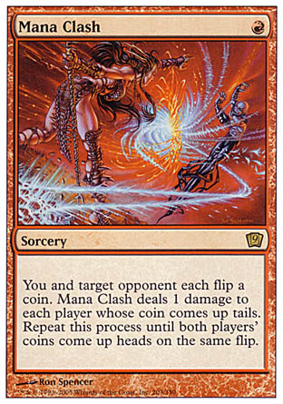 Mana Clash (9th Edition) Heavy Play Foil