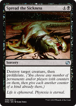 Spread the Sickness (Modern Masters 2015) Near Mint Foil