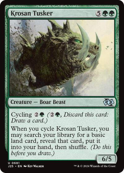 Krosan Tusker (Foundations Jumpstart) Light Play