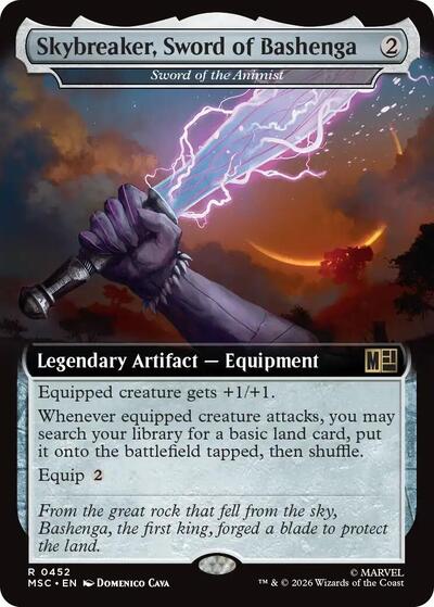 Skybreaker  Sword of Bashenga   Sword of the Animist  Extended Art|0|0|0.00
