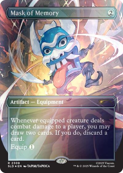 Mask of Memory (Rainbow Foil) (Secret Lair) Near Mint Foil