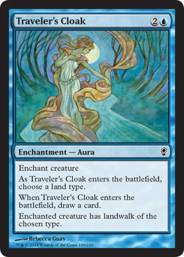 Traveler's Cloak (Conspiracy) Light Play Foil