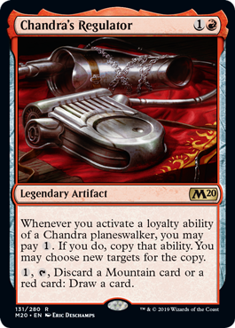 Chandra's Regulator (Magic 2020 Core Set) Near Mint Foil