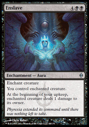 Enslave (New Phyrexia) Medium Play