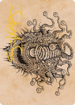 Baleful Beholder  Showcase  Art Card  Gold Stamped Signature|0|0|0.00