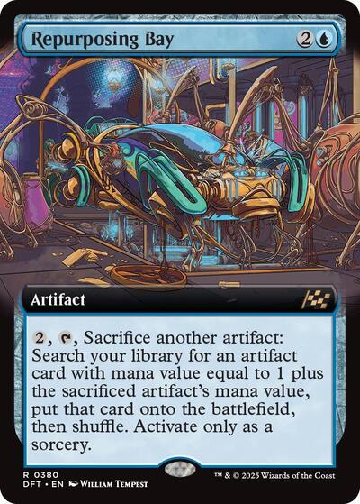 Repurposing Bay (Extended Art) (Aetherdrift) Near Mint Foil