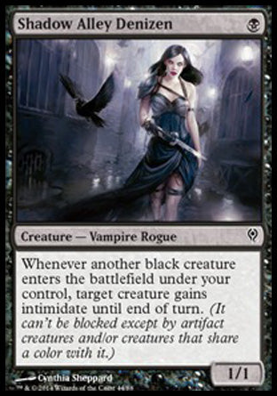 Shadow Alley Denizen (Duel Decks: Jace vs Vraska) Light Play