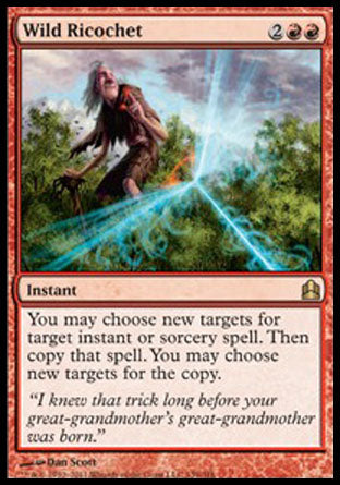Wild Ricochet (Commander) Medium Play