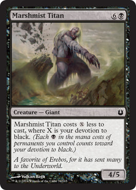 Marshmist Titan (Born of the Gods) Light Play Foil