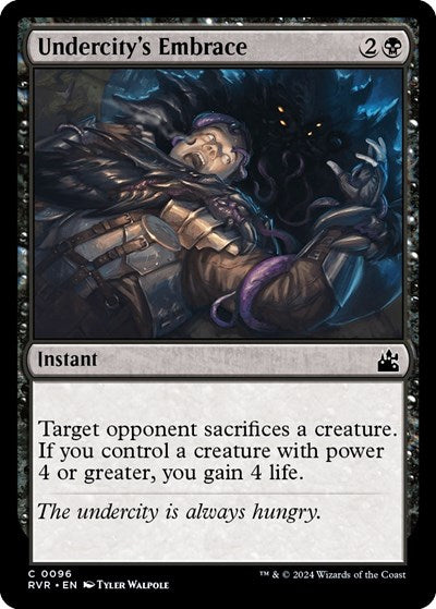 Undercity's Embrace (Ravnica Remastered) Light Play Foil