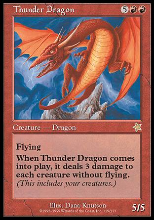 Thunder Dragon (Starter 1999) Medium Play