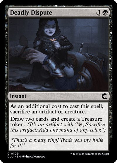 Deadly Dispute (Ravnica: Clue Edition) Light Play