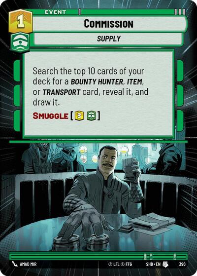Commission (Hyperspace) (Shadows of the Galaxy) Near Mint Foil