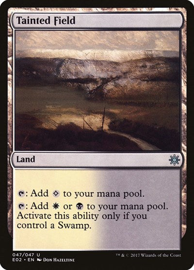 Tainted Field (Explorers of Ixalan) Light Play