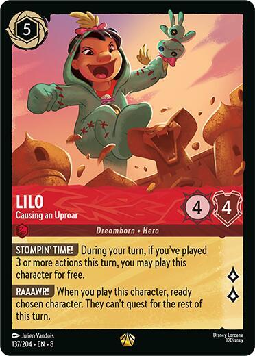 Lilo - Causing an Uproar (Reign of Jafar) Near Mint