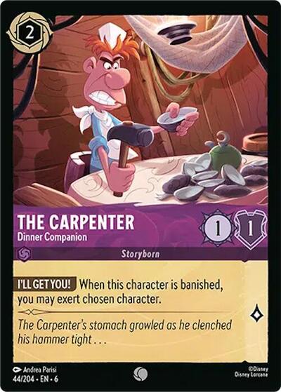 The Carpenter - Dinner Companion (Azurite Sea) Near Mint Cold Foil