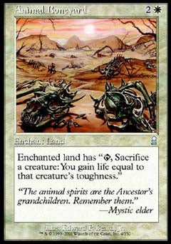 Animal Boneyard (Odyssey) Light Play Foil