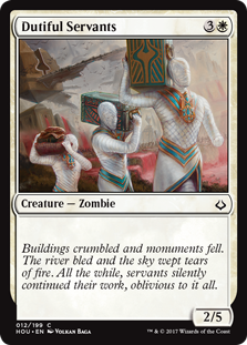 Dutiful Servants (Hour of Devastation) Medium Play