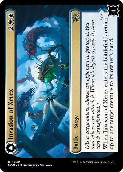 Invasion of Xerex (March of the Machine) Light Play Foil