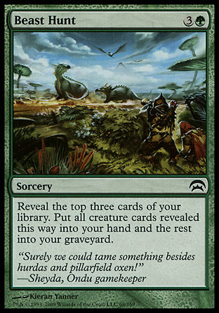 Beast Hunt (Planechase) Light Play