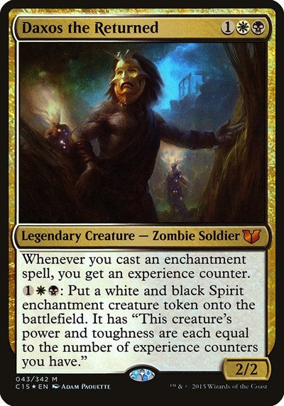 Daxos the Returned (Commander 2015) (Oversize Cards) Near Mint Foil