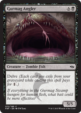 Gurmag Angler (Fate Reforged) Medium Play Foil