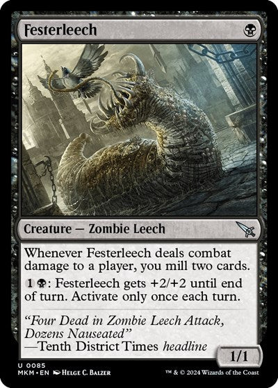 Festerleech (Murders at Karlov Manor) Light Play Foil